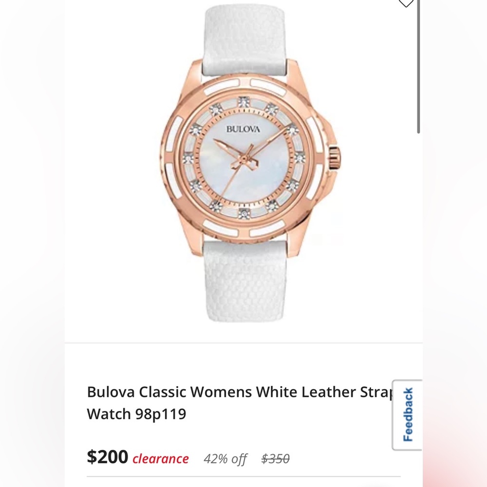 Bulova watch